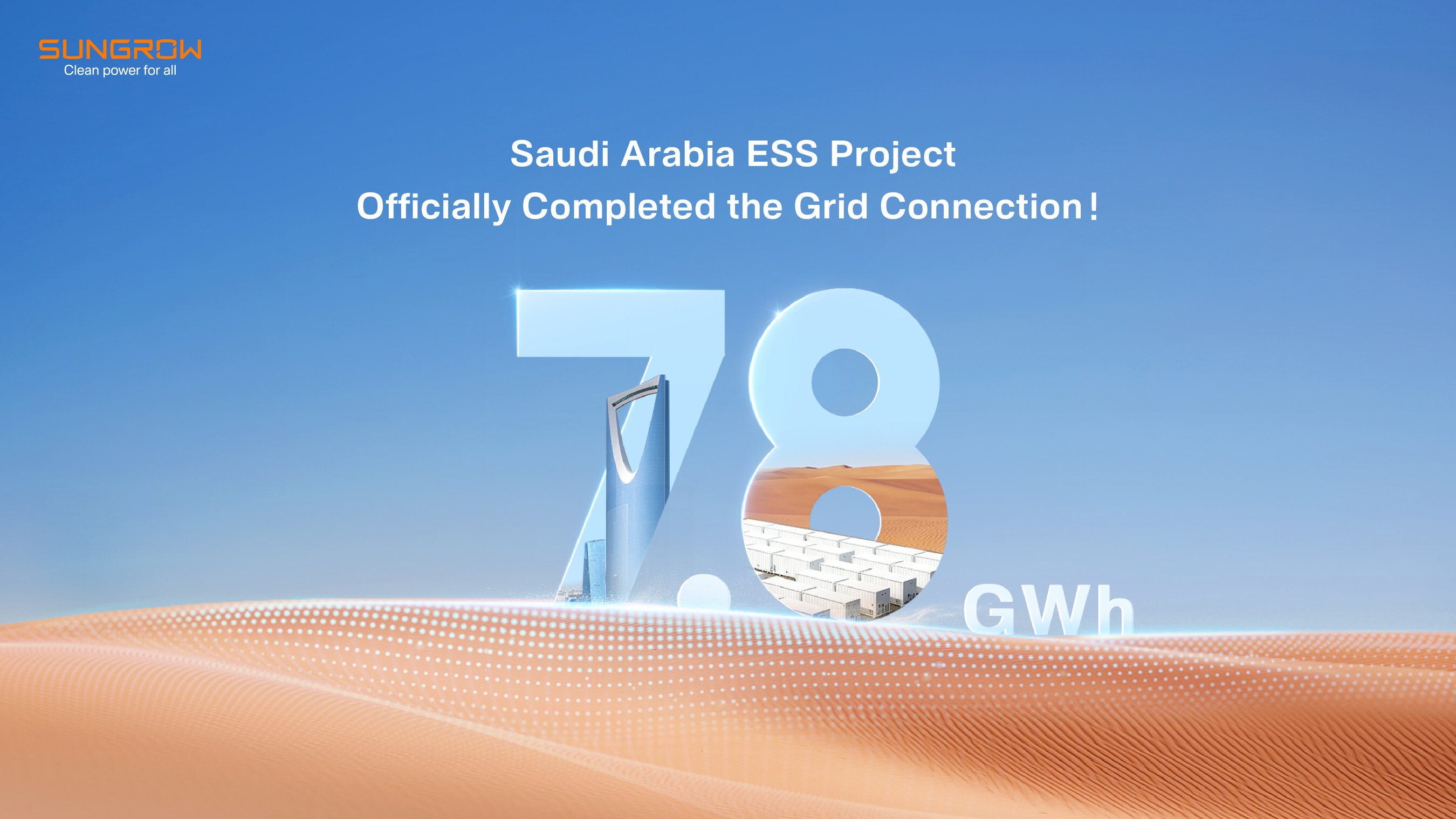 Систем за складирање енергија со батерии во Саудиска Арабија: најголем во светот во мрежна интеграција и стабилизирање на системот