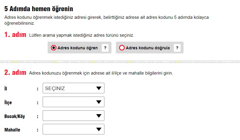 Адресниот код во Турција: како да проверите вашиот код и што означува