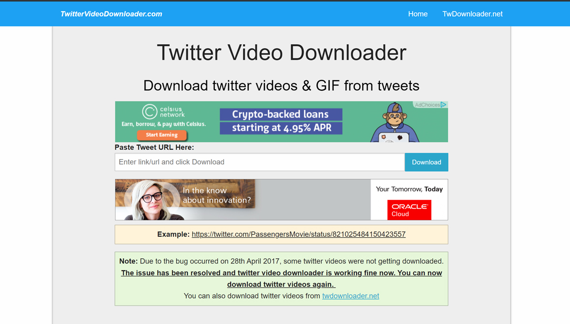 Преземање видеа од Твитер: водич за прелистувачи и мобилни уреди