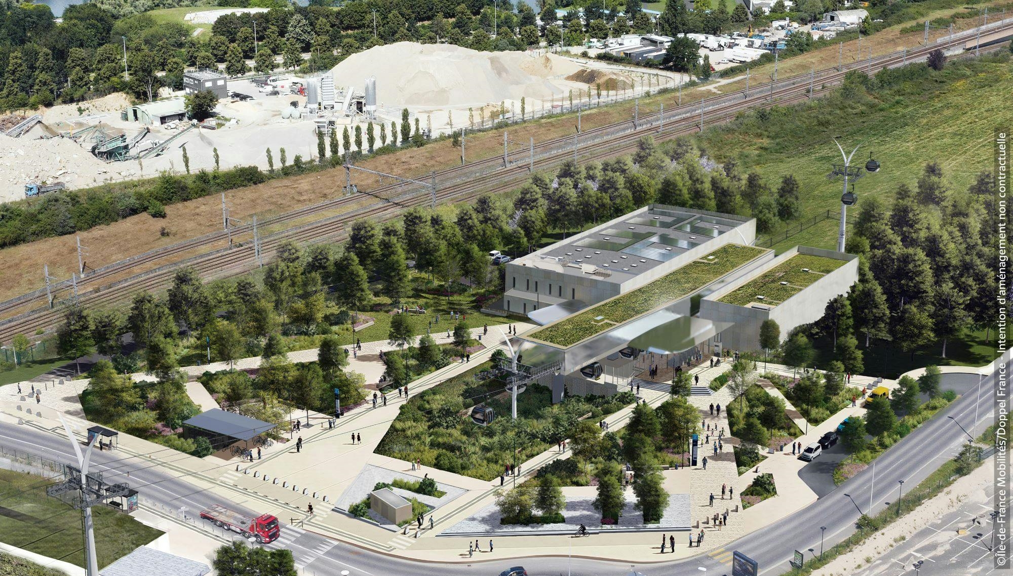 Преплет на градскиот кабелски транспорт во Париз: иновација која го заменува метрото