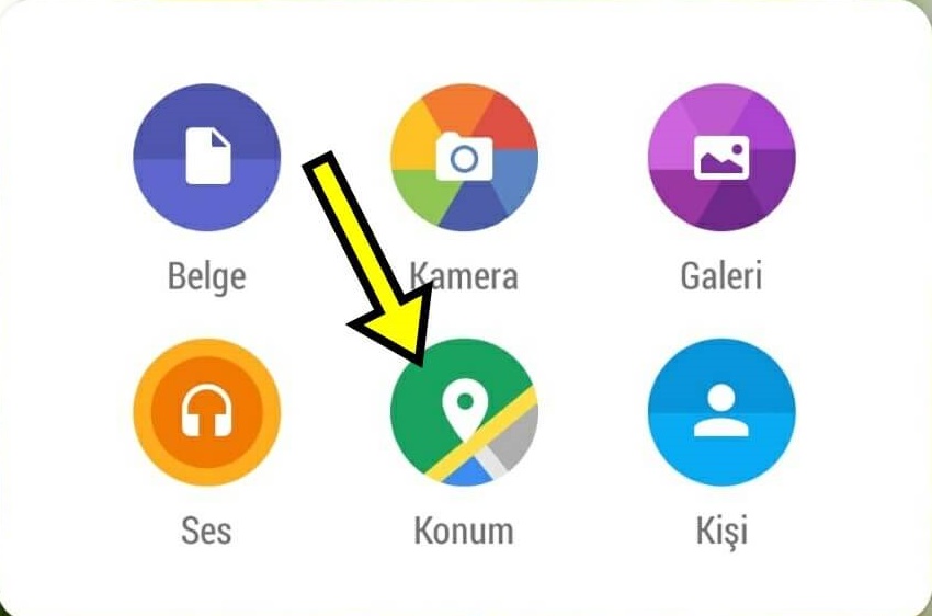 Праќање локација преку WhatsApp