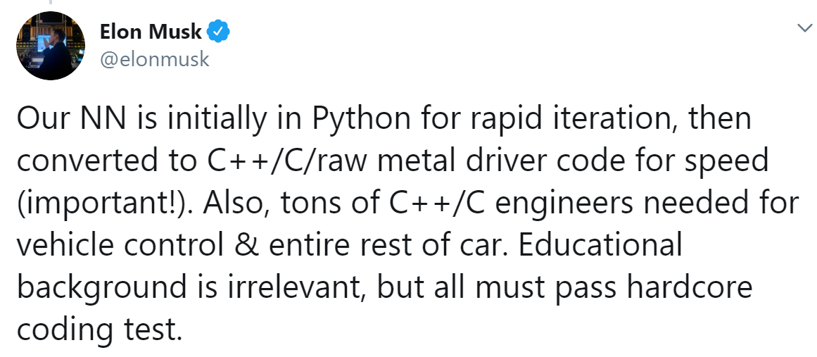 Тесла и AI-инженери: како Маск ги редефинира барањата за апликантите