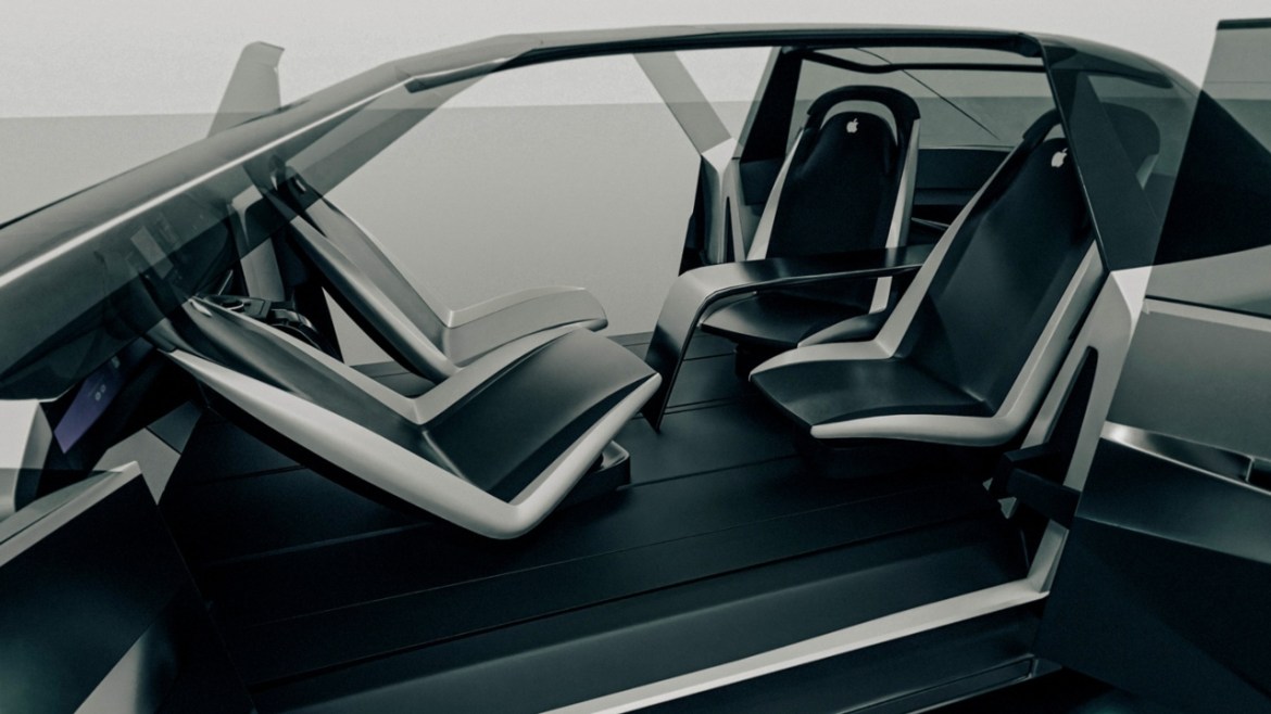 Apple Car: Виртуелни прикази и патенти што го заживуваат слухот за иднината