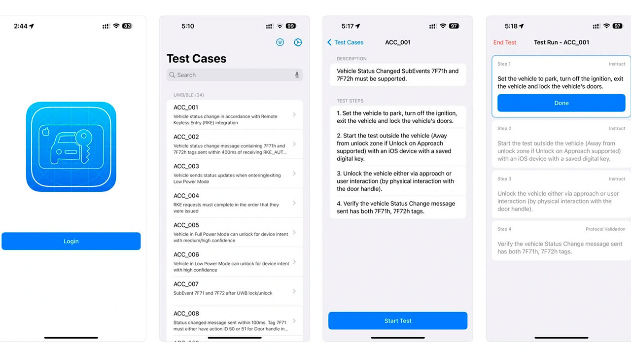 Apple Car Key: Нови чекори кон тестирањето и проширувањето на апликацијата