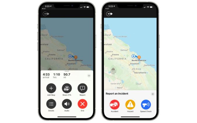 Apple Карти: Интеракција со известувања за сообраќај и Siri поддршка во iOS 14.5