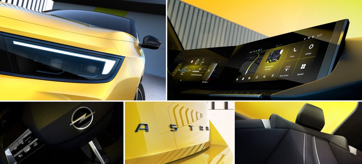 Astra Gaining Momentum: Opel Vizor and Pure Panel Redefine Mid-Size Electric Potential