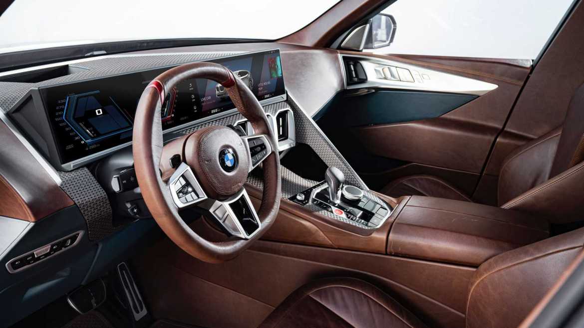 BMW iX e XМ концепт: нови хоризонти за електрични спортски возила и M пакетот XM