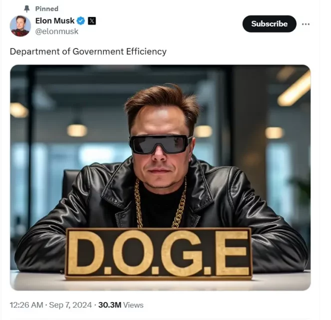 Маск и DOGE: Как влијае кандидатурата на Трамп врз крипто сцената и владината ефикасност