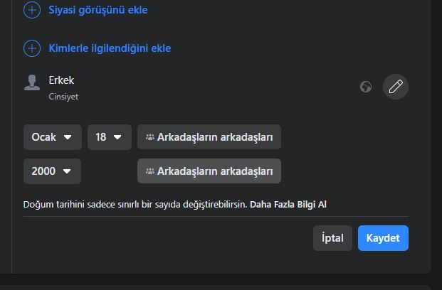 Како да ја промените датумот на раѓање на Facebook: водич чекор по чекор