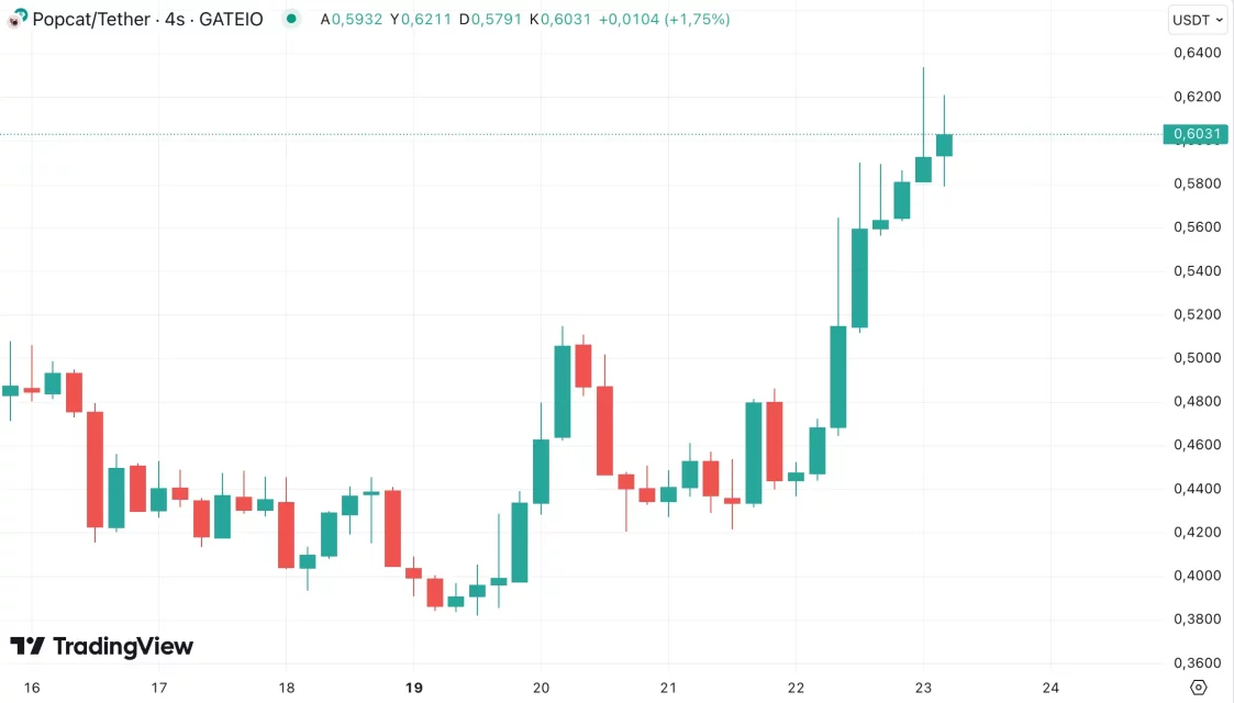 Гунун Ен Чок Јукселен Алткоин’лери: SUN, POPCAT и TRB Оне Чикијор