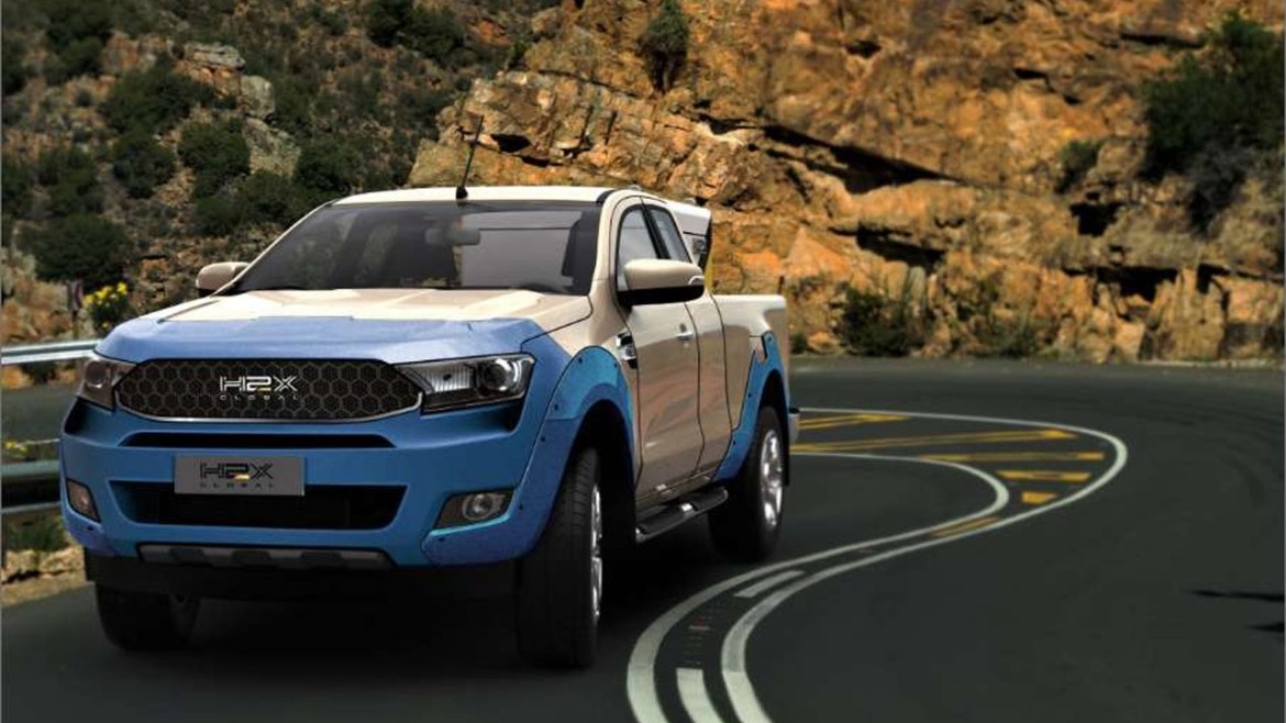 H2X Global: Водородни технологии вдолгуваат Ford Ranger под нови дизайни