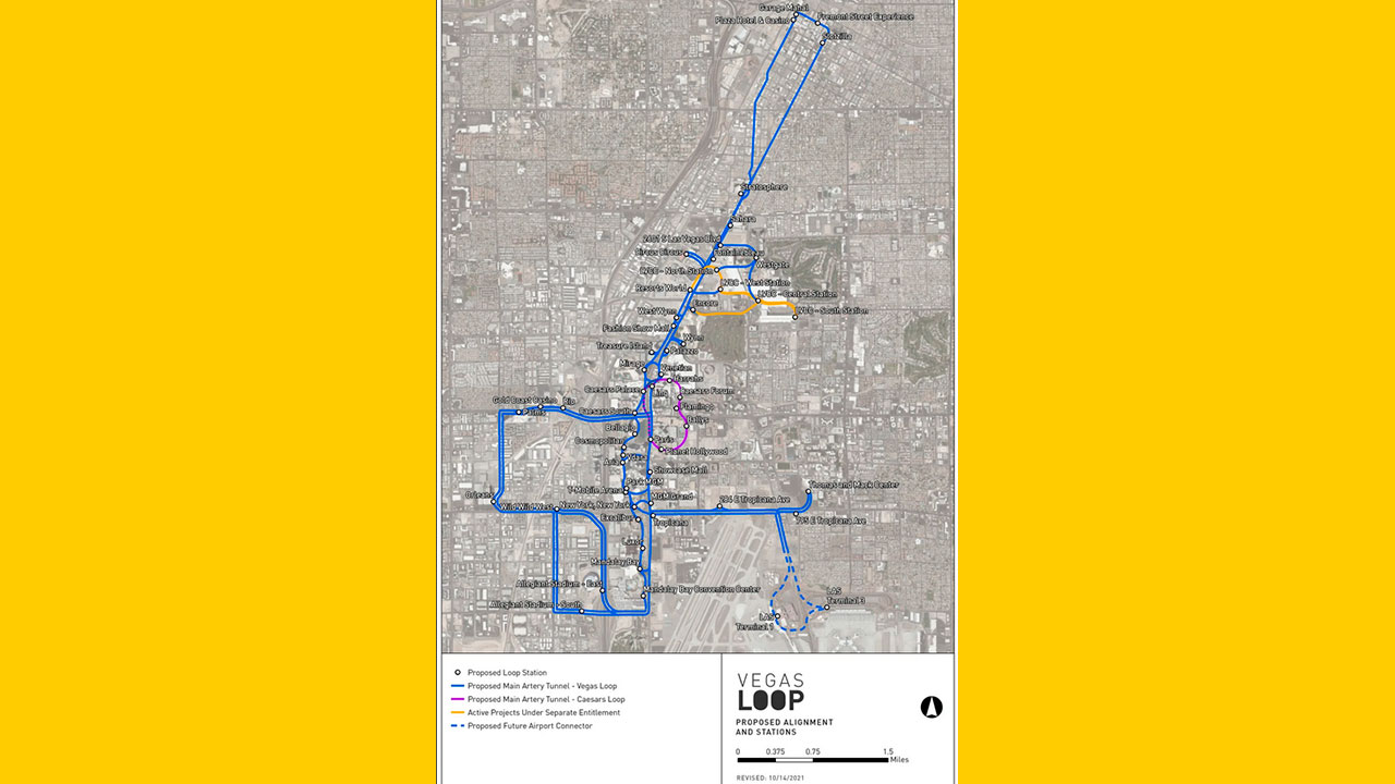 Hyperloop и Vegas Loop: Преглед на напредокот и идните тенели