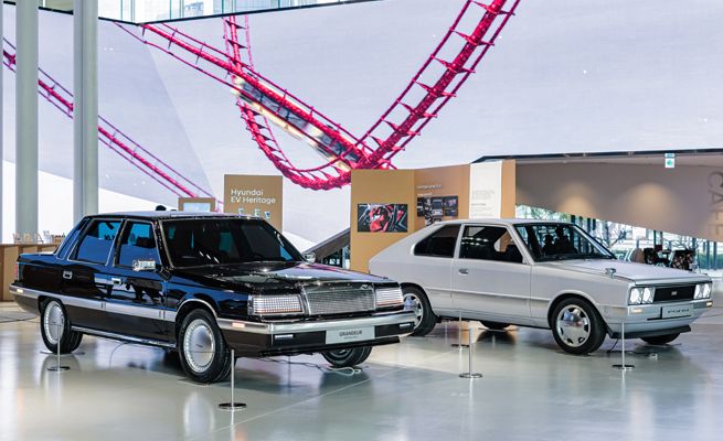 Hyundai Grandeur: Реставриран и електрифициран гигант на 80-тите