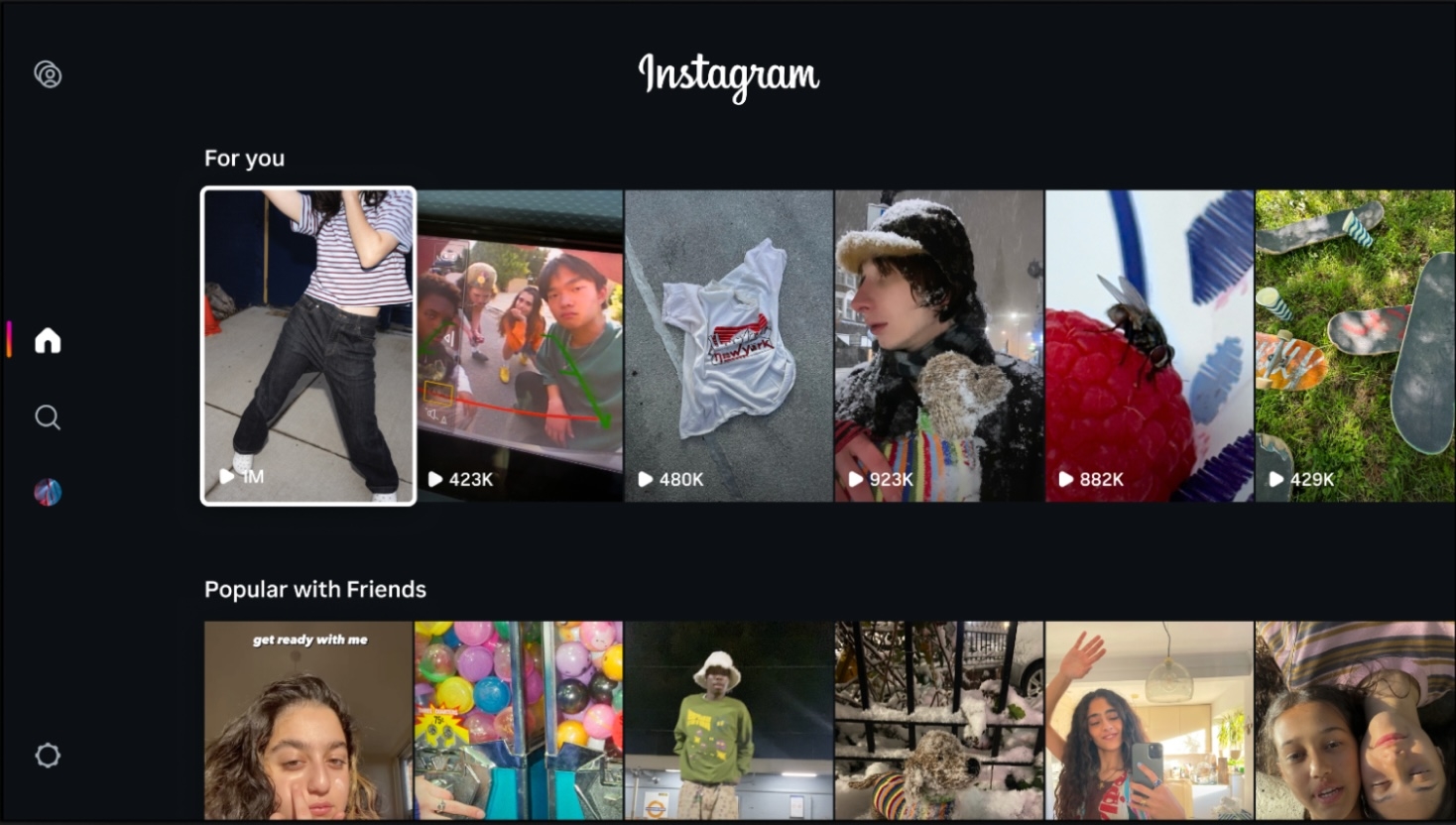 IG for TV: Нов интегриран поглед на Reels на телевизија за Американскиот пазар