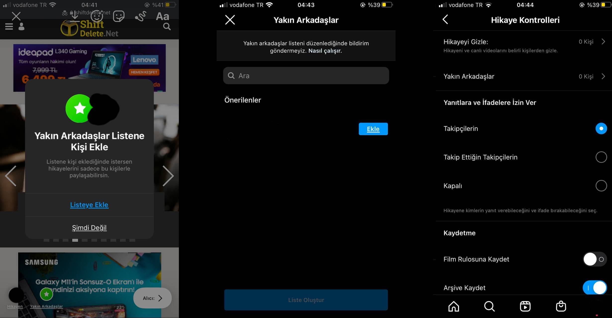 Како да ги управувате Instagram приказните: додавање, сокривање и преземање