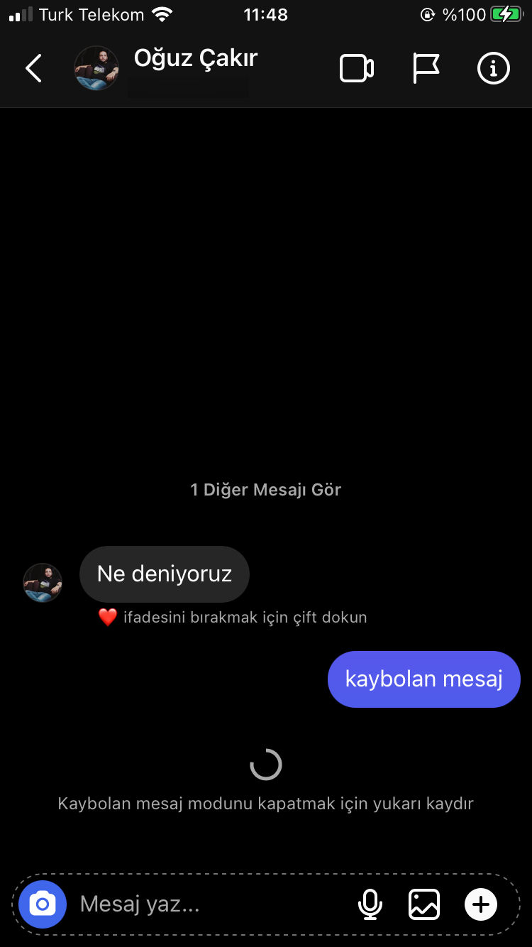 Како функционираите и користењето на изгубени пораки во Instagram