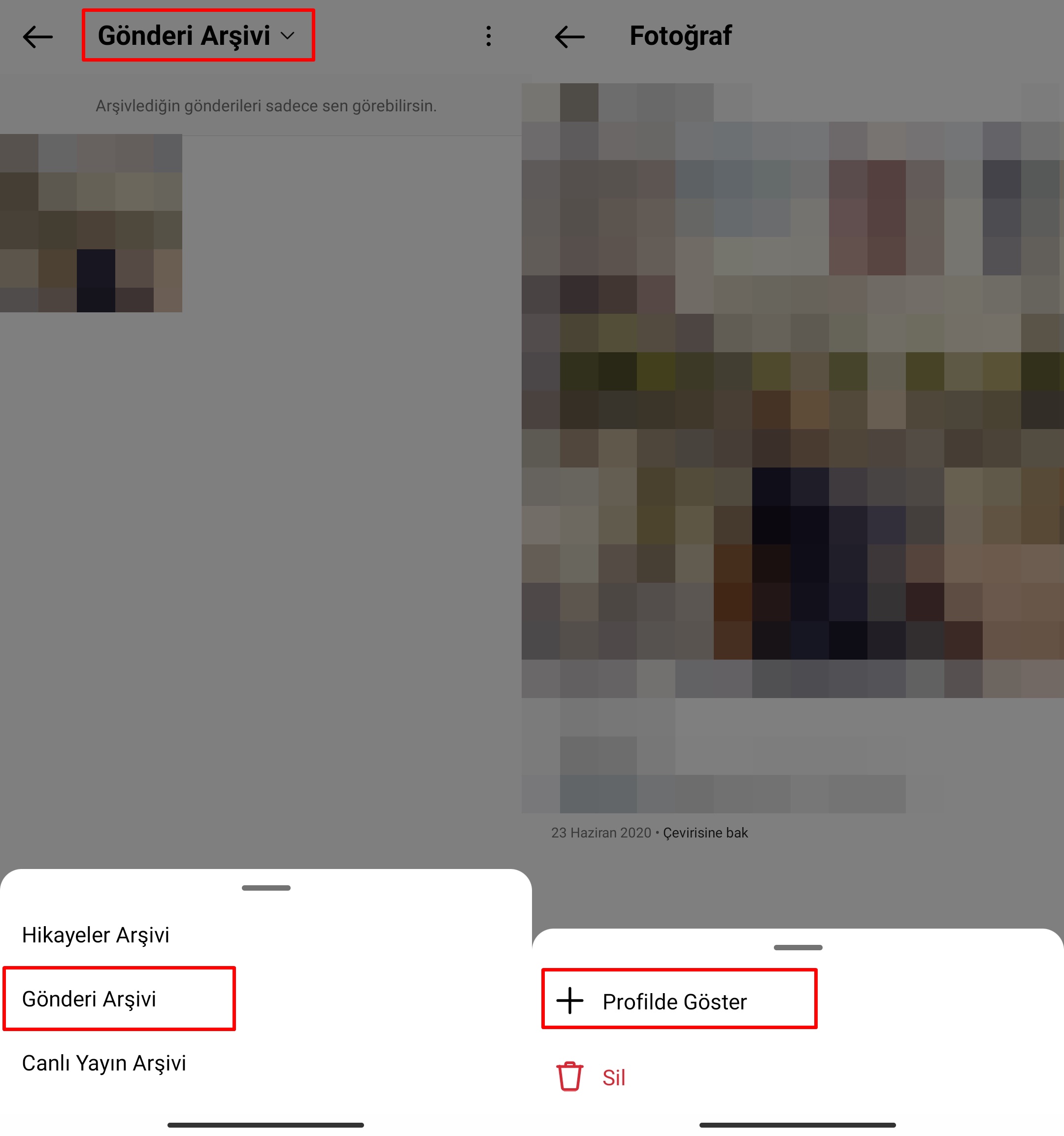 Како да ги сокриете фотографии и видеа на Instagram: водич за архивирање и повторно поставување
