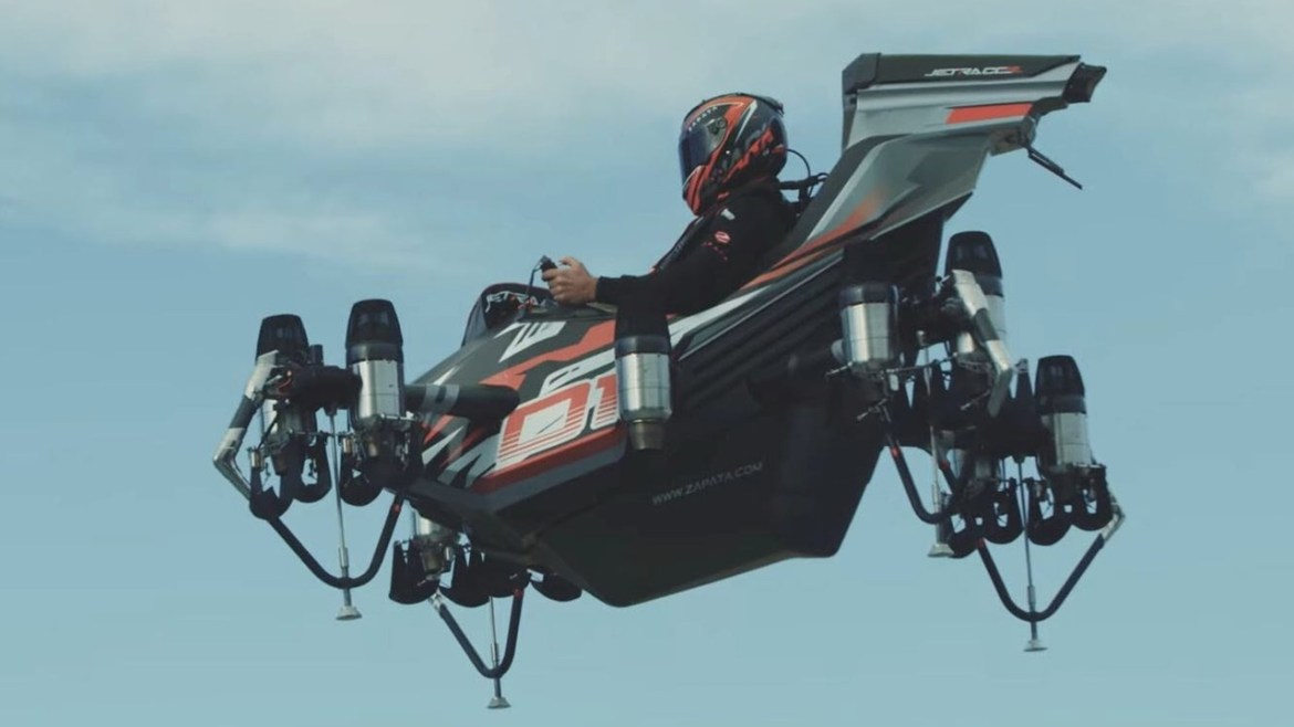 JetRacer: Првата летечка автомобилска иновација бара volunteers за тестирање