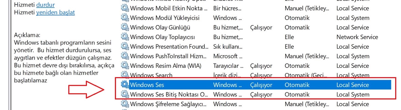 Kako da rešite problemi so zvukot vo Windows 10: vodич za pravilno podešuvanje i restartiranje na službите