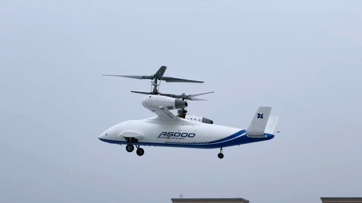 Lanying R6000: Прв светски пробен лет на tiltrotor платформата во Сечуан