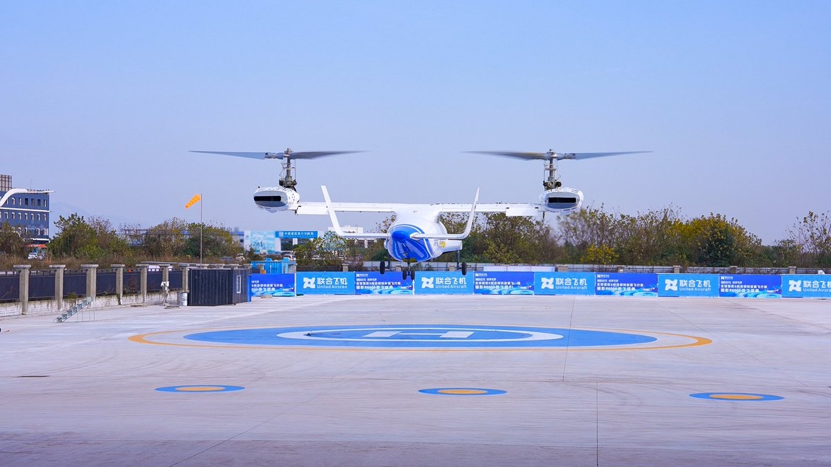 Lanying R6000: Прв светски пробен лет на tiltrotor платформата во Сечуан