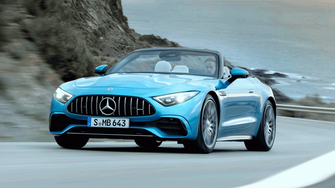 Mercedes-AMG SL43: Технологија од Формула 1 во четирицилиндин мотор за ново време на SL