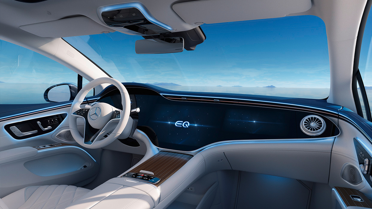 Mercedes-EQ EQS претставен како прв целосно електричен луксузен автомобил во својата класа