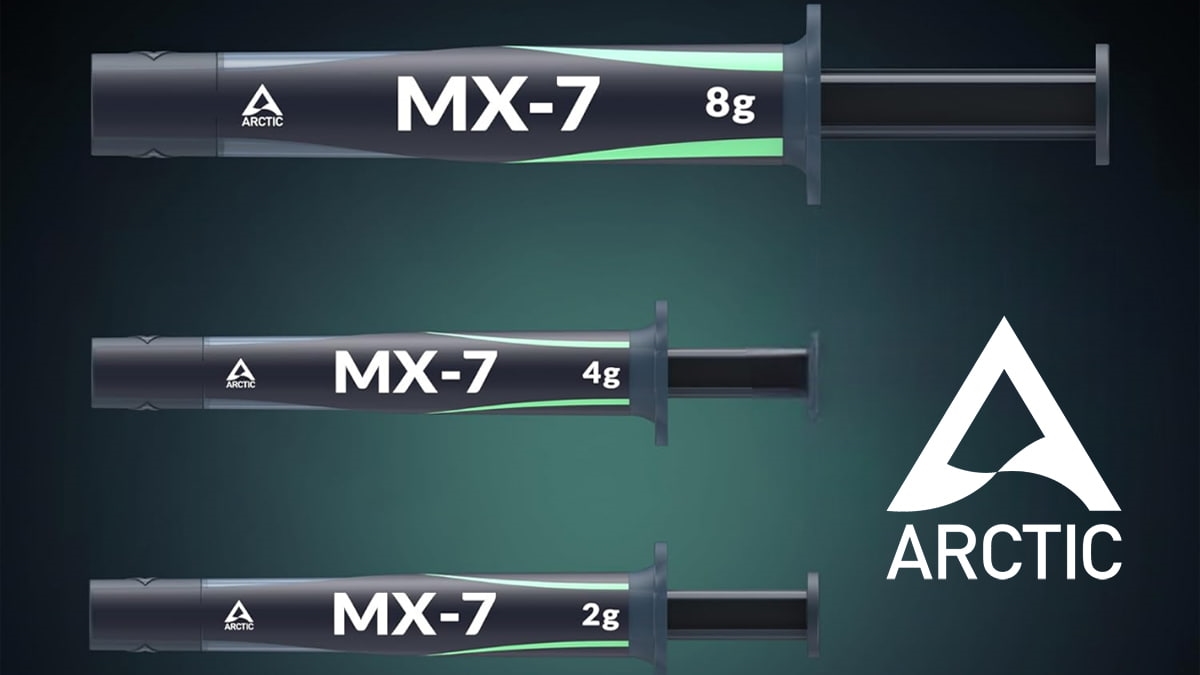 MX-7: Водач на новата генерација термални пасти од Arctic за подобрено работење на десктоп, лаптопи и конзоли