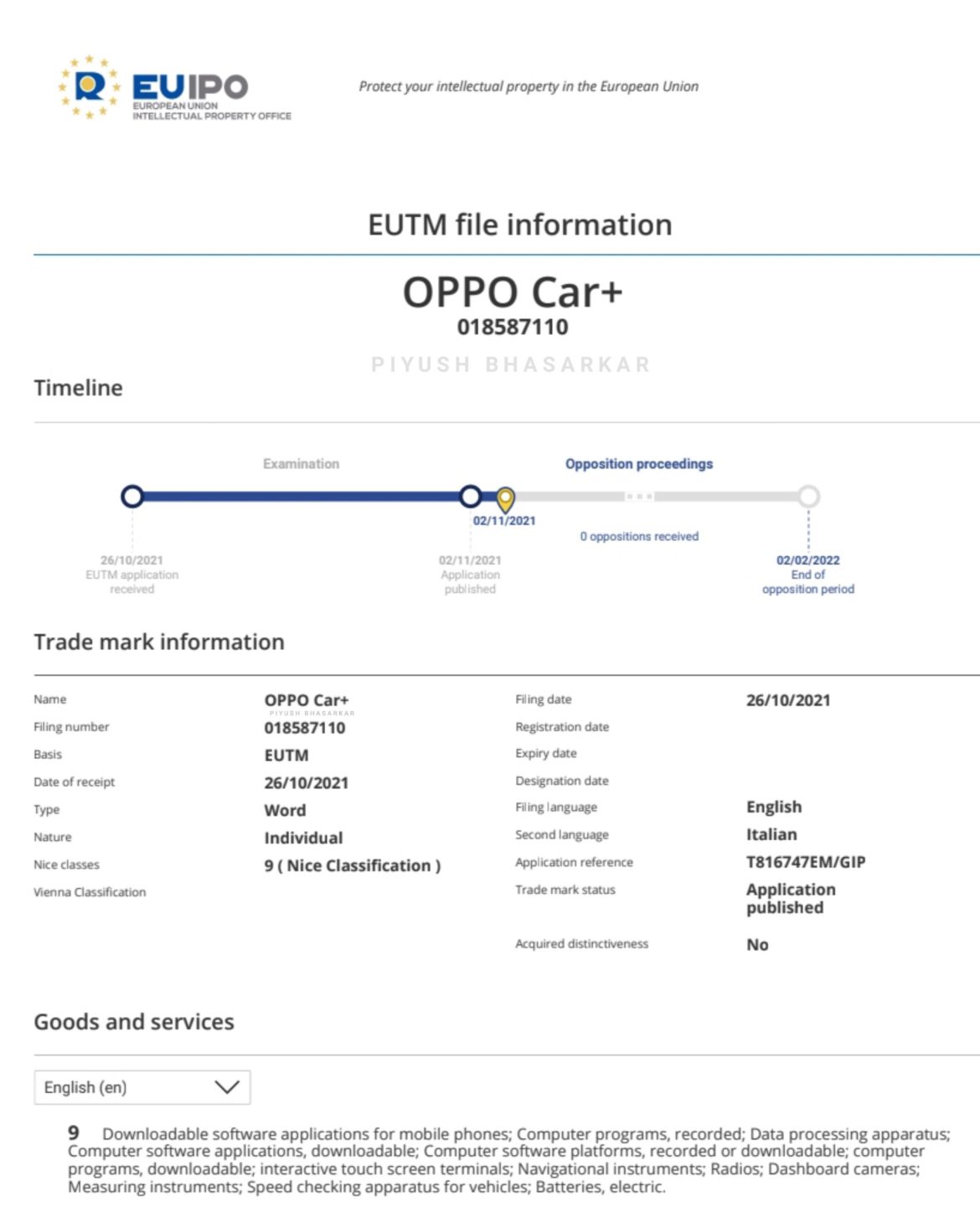 OPPO Кар Плус и Регистрација на Бренд за Електрични Возила: Нови Потфати на Раздвижениот пазар