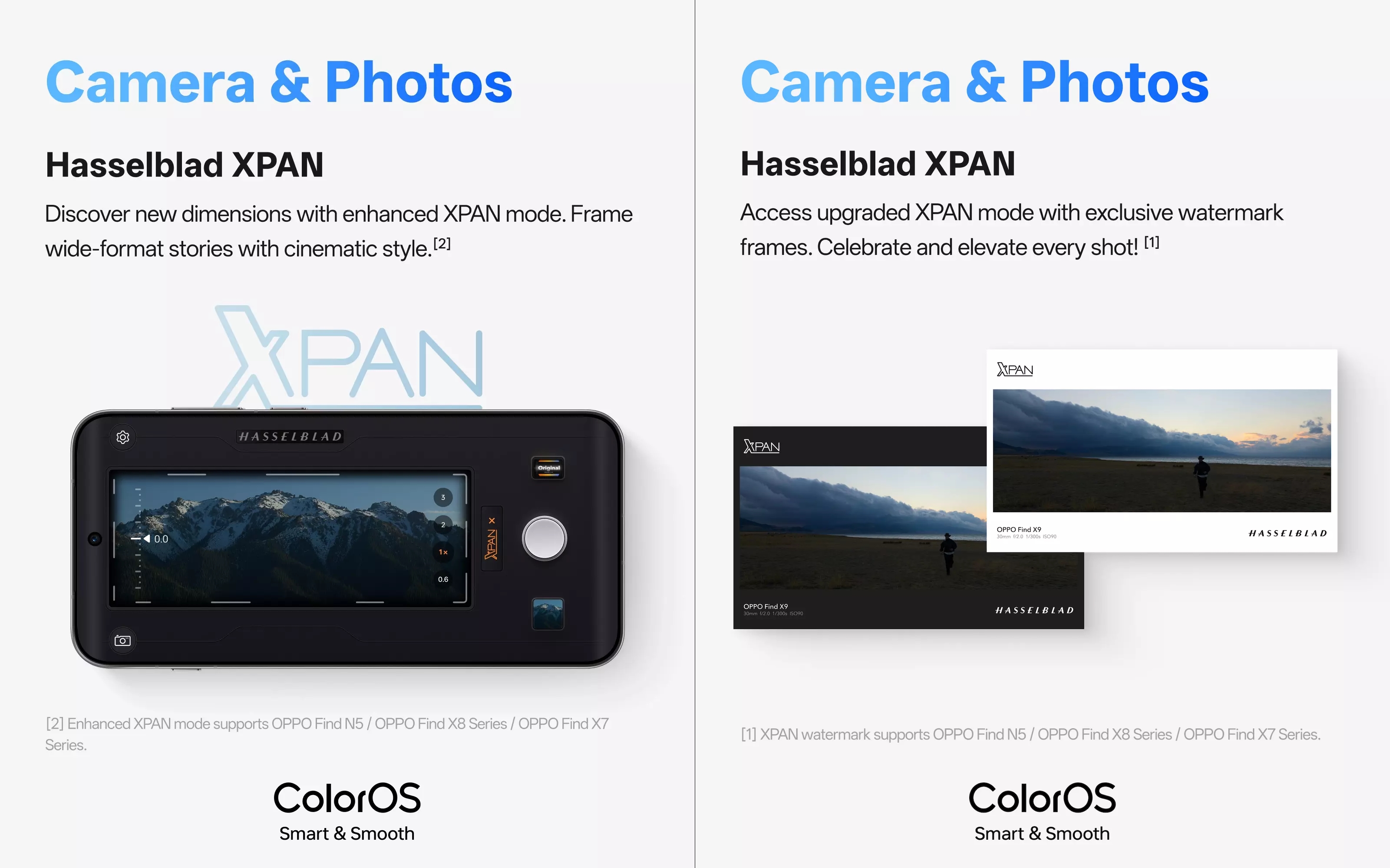 Oppo Ажурирање за ColorOS: Нови филтри, XPAN режим и подобрена работа со системот