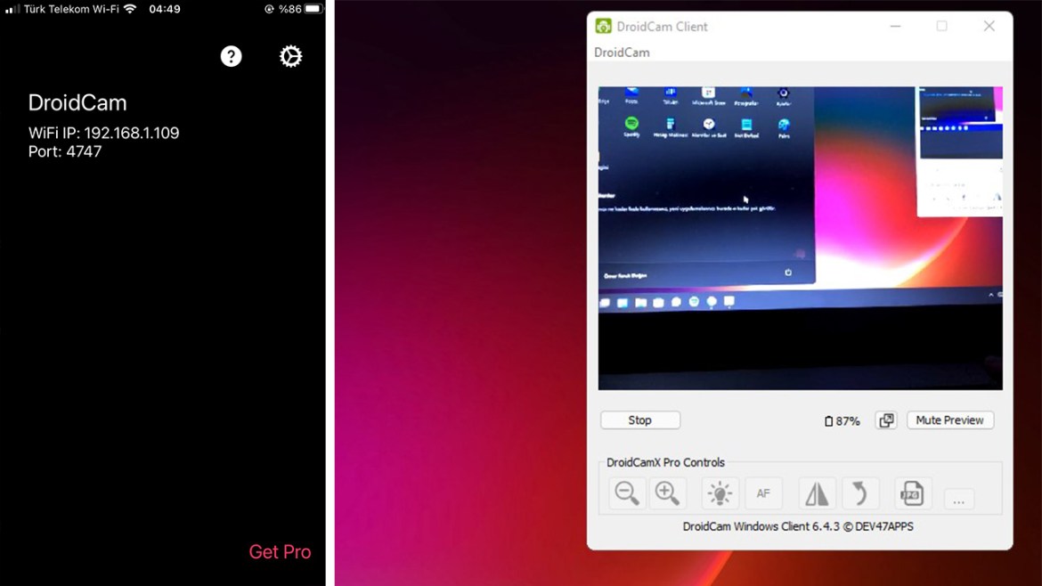 Како да ја претворите вашата мобилна камера во веб-камера за PC (Windows и Android/iPhone)