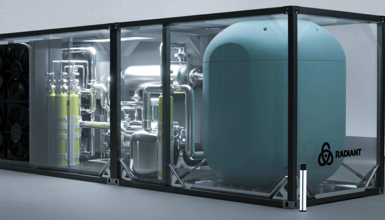 Radiant Industries: Нови визии за преносливи нуклеарни микрореактори Kaleidos