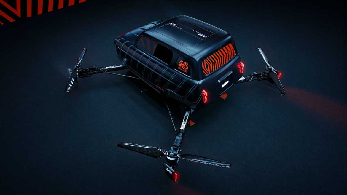 Renault Air4: Летачки концепти и иднината на Renault 4L