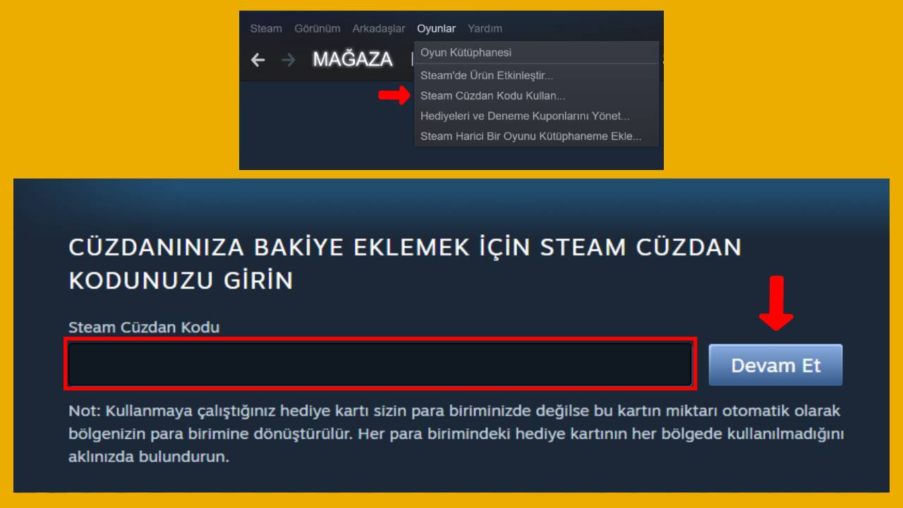 Steam картична кодова подложка: како да ја користите Wallet паричната сума на Steam