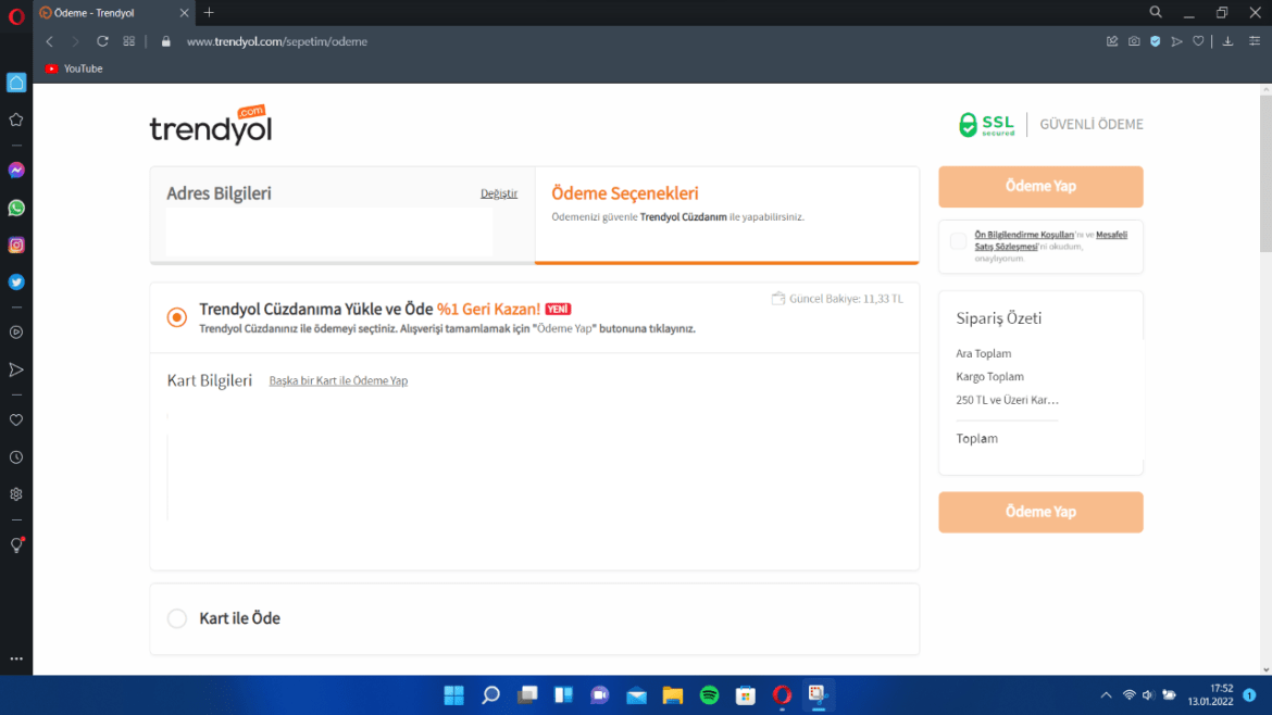 Trendynet Wallet: Ефикасно и Безбедно Плаќање преку Trendyol