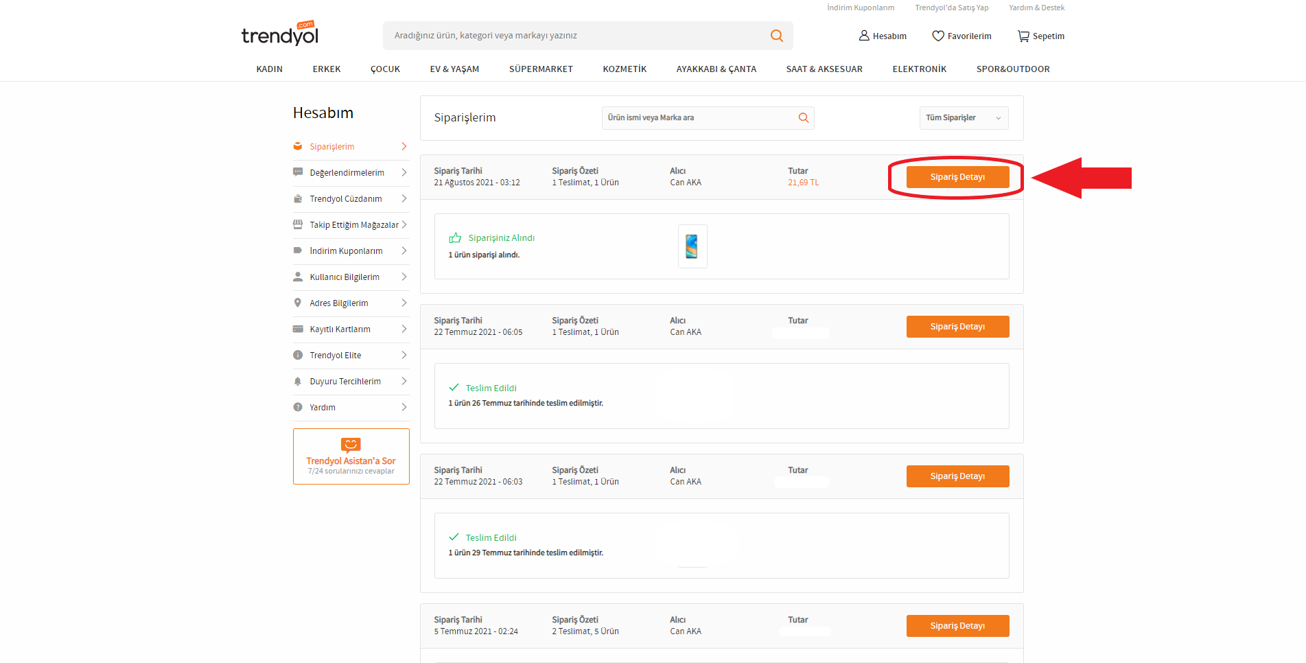 Как да откажете нарачка на Trendyol преку веб-страница и апликација: водич чекор по чекор