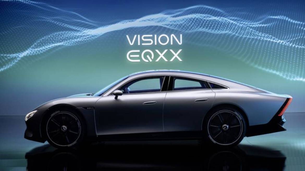 Vision EQXX: Мерцедесовиот концепт кој ги истражува границите на електричниот опсег и сончевата енергија