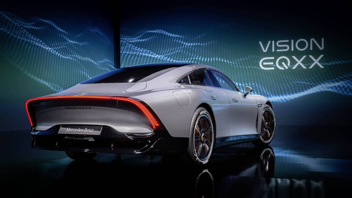 Vision EQXX: Мерцедесовиот концепт кој ги истражува границите на електричниот опсег и сончевата енергија