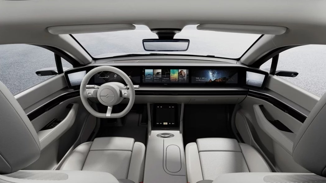 Повторно формулиран приказ за Vision-S: Електрично возило на Sony на CES 2020–2021