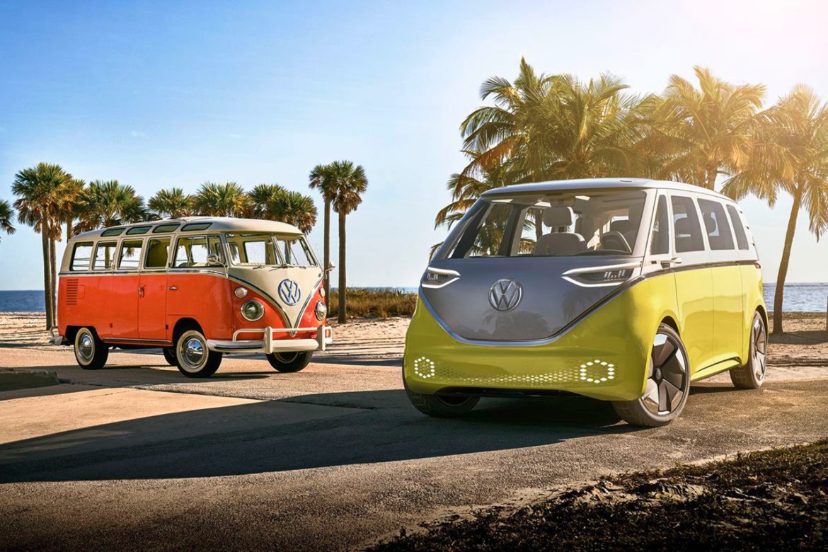 Volkswagen ID Buzz: Преправен електричен T2 во иднината на легендарниот микробус