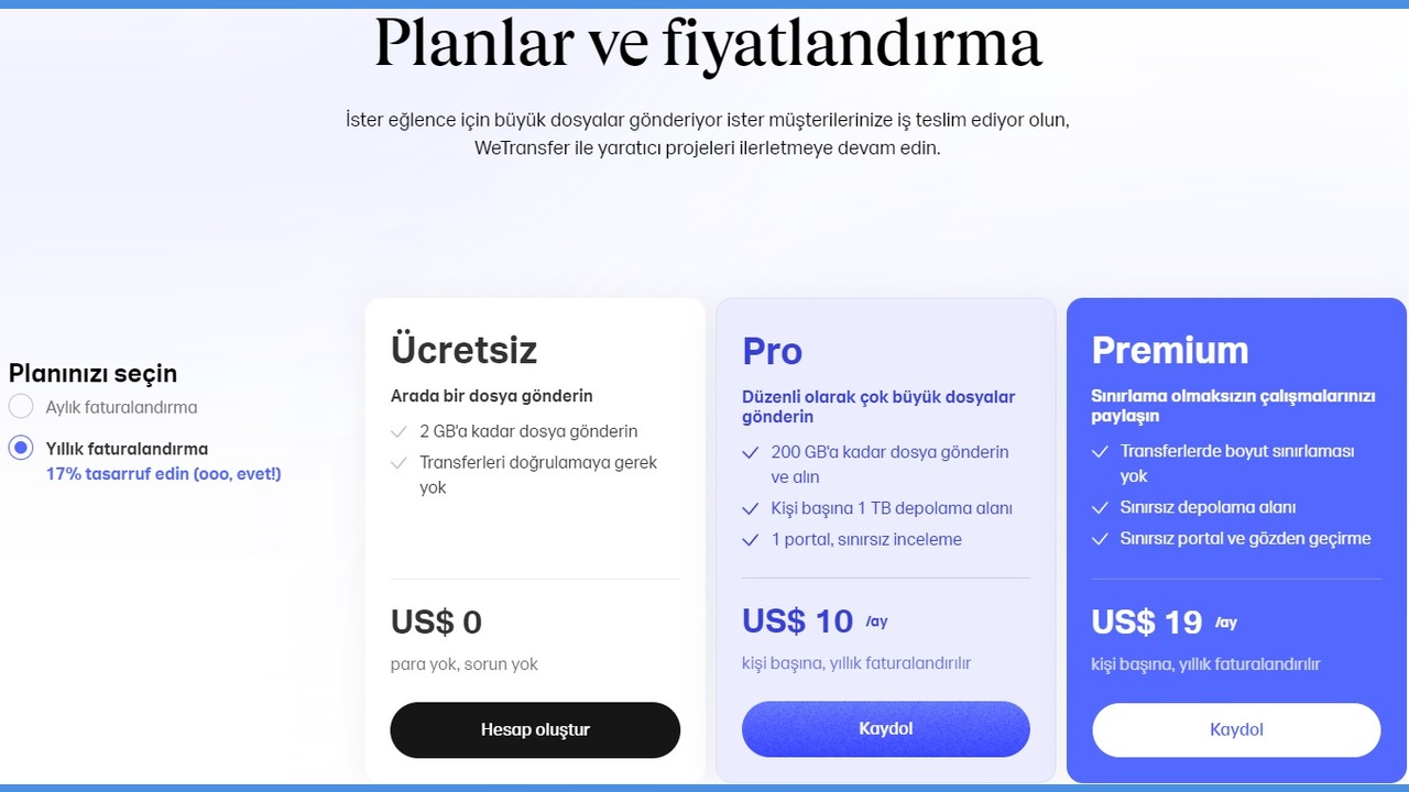 WeTransfer: Потпирање на големи датотеки едноставно и бесплатно