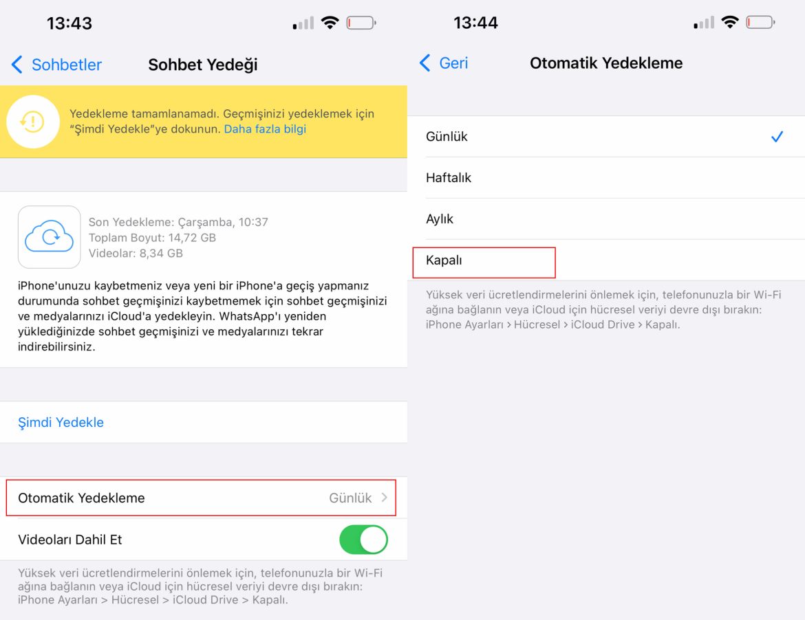 Как да деактивирате автоматскиот бекап на WhatsApp на Android и iOS