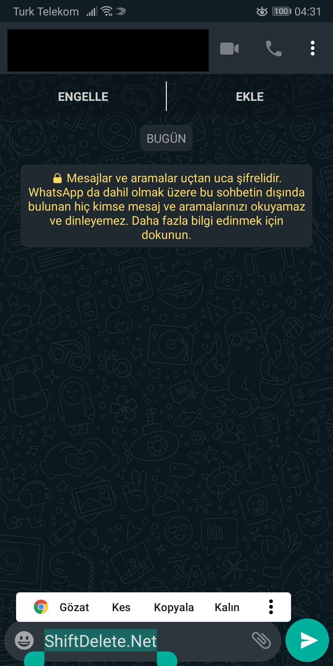 Како да користите црн фонт во WhatsApp: водич за Android, iPhone и WhatsApp Web