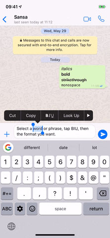 Како да користите црн фонт во WhatsApp: водич за Android, iPhone и WhatsApp Web