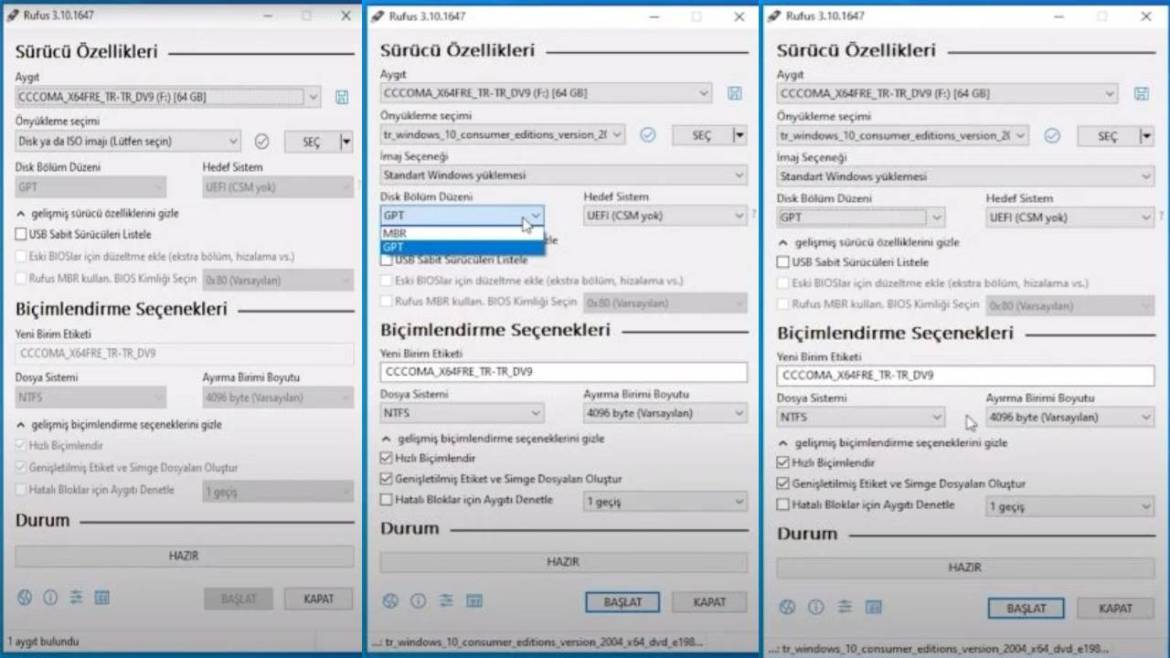 Ефективно форматирање и чиста инсталација на Windows преку UEFI USB