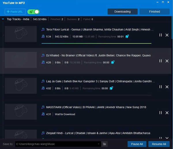 Мултивидни пристапи за преземање YouTube музика во MP3 формат
