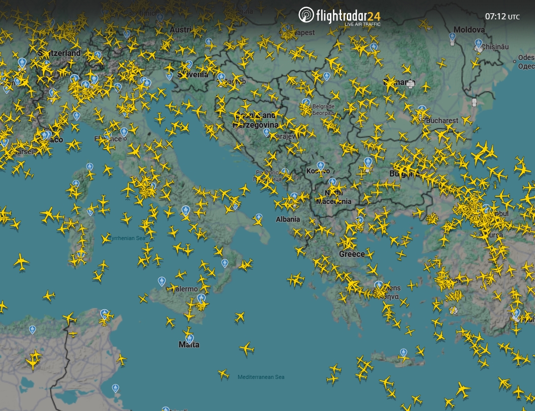 Кризата во ноќта со радио-парагзит и значајните промени во воздушниот сообраќај во грчкиот воздушен простор
