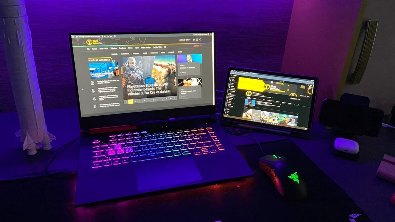 Ракева за поврзување на вашиот таблет како втор екран на компјутер