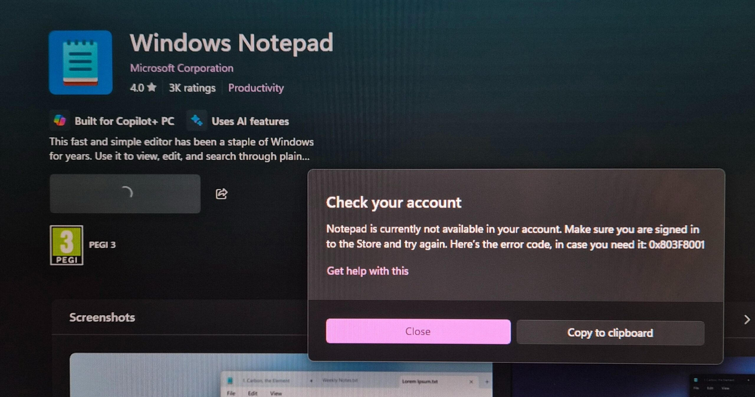 Решение за грешката 0x803F8001 и KB5074109 по ажурирањето на Windows 11