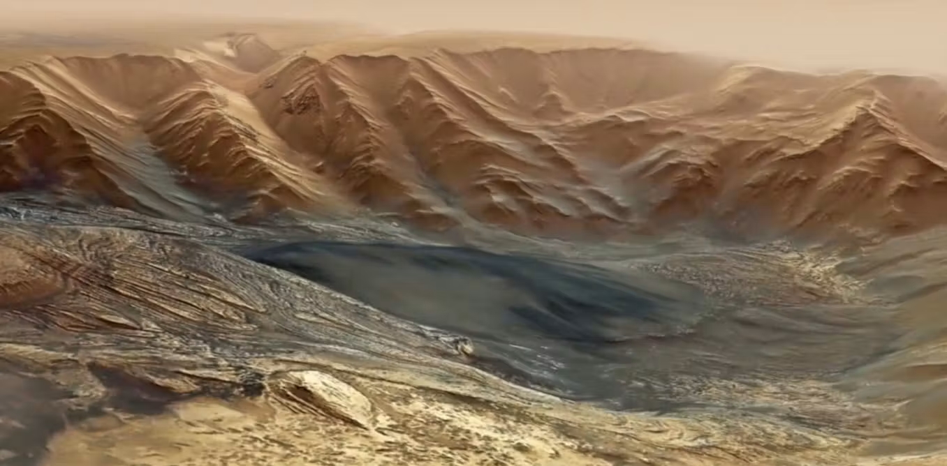 Noachian Dönemi: Марсовиот топол и дождлив минат